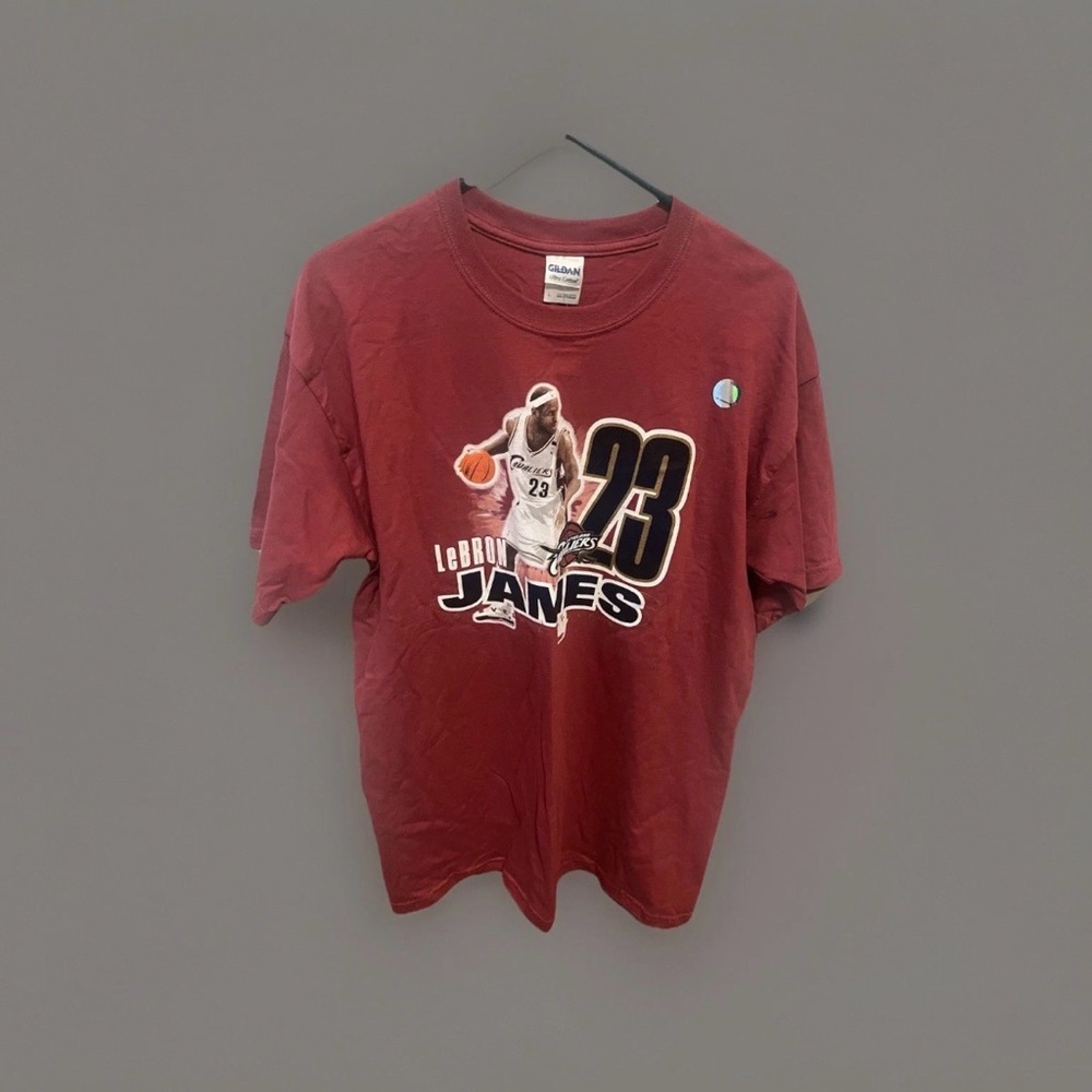 Cleveland Cavaliers LeBron James #23 Large T Shirt